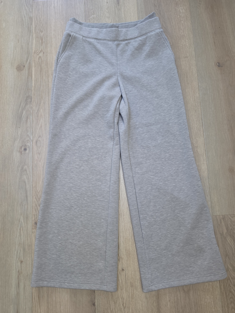 NWT OGL Move Taupe Wide Leg Lounge Pants Size L tall length